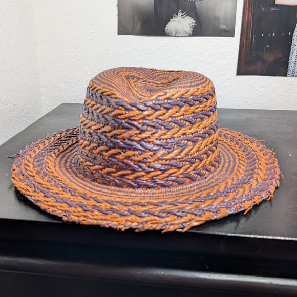 Albertus Swanepoel straw hat